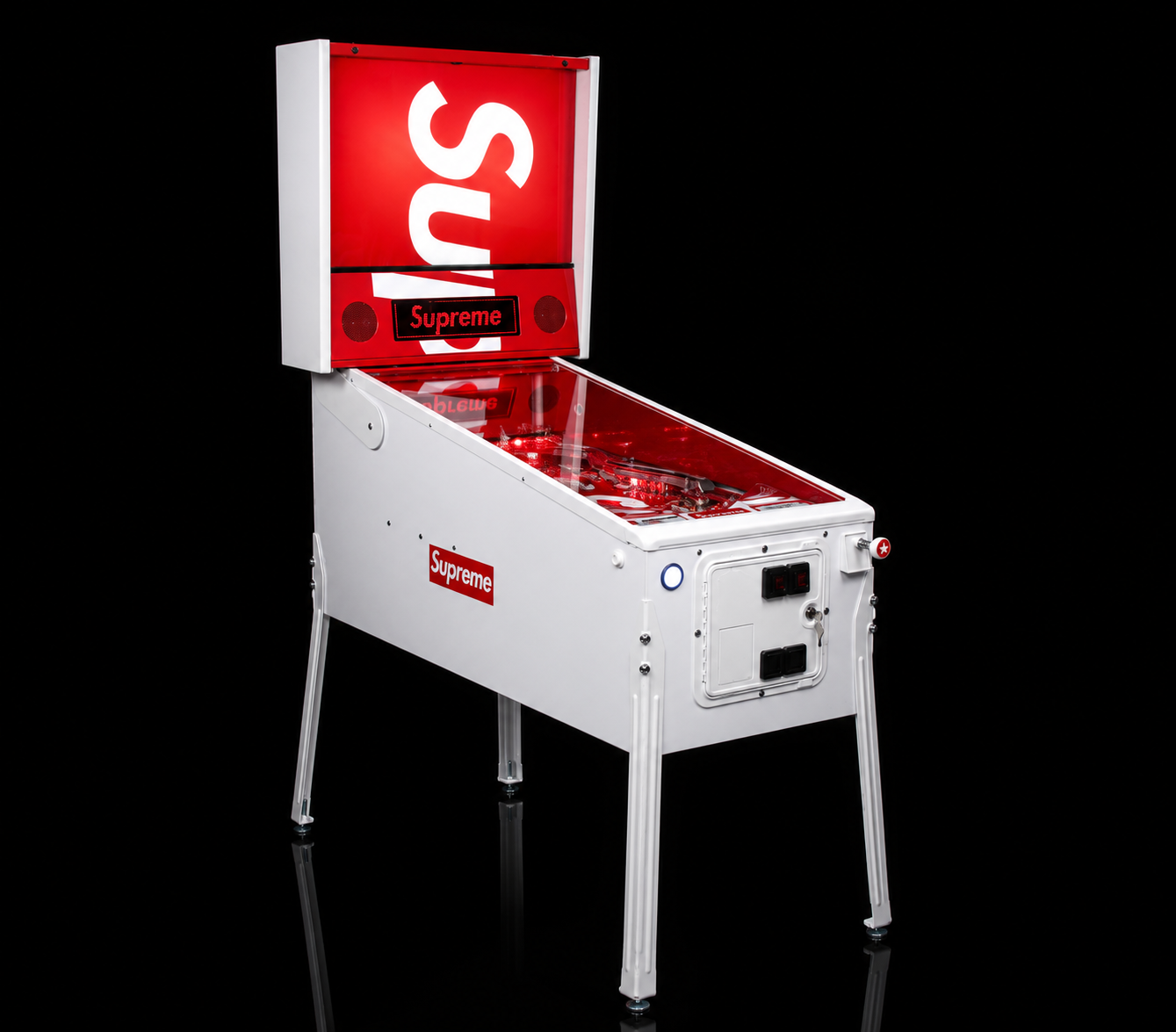 Stern x Supreme Pinball Machine