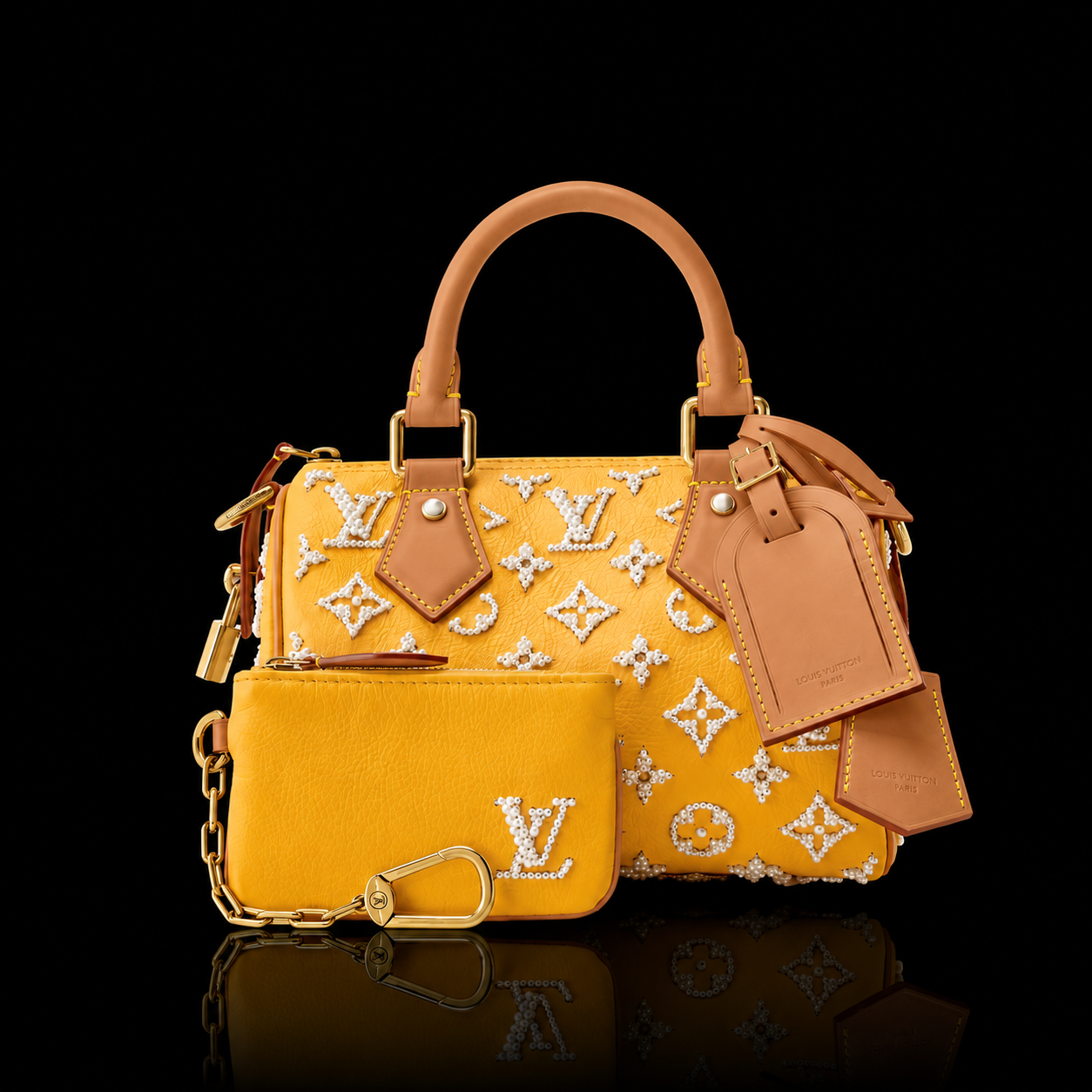 Louis Vuitton Speedy P9 · Met Gala Edition · Pearl Monogram (2026)